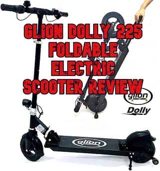 The Glion Dolly 225 Foldable Electric Scooter Review