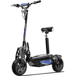 Off road electric scooter with seat - UBERSCOOT 1600W 48V ELECTRIC SCOOTER