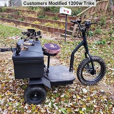 Mototec 48v 1200w Electric Trike Scooter for Adults