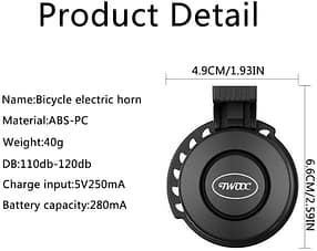 electric scooter accessories -e- scooter horn