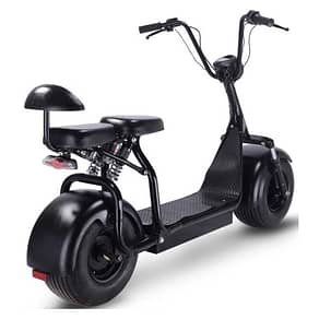 Mototec Fat Tire Electric Scooters With Seat - Knockout 48 V 1000W electric scooter