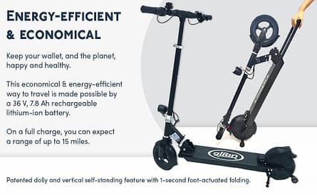 Glion Dolly 225 Foldable Electric Scooter